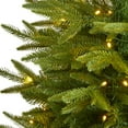 thumbnail image 7 of Nearly Natural 4ft. Colorado Mountain Fir Look Artificial Christmas Tree with 150 Clear LED Lights, 7 of 7