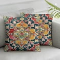 thumbnail image 3 of BANET Turkish Print Throw Pillow Cover Decorative Throw Pillow Case Cushion Case for Home Decor Living Room Bed Couch Car 24x24in, 3 of 7