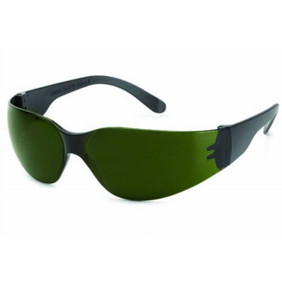 Gateway Safety 4666 UL-Certified StarLite Safety Glasses, IR Filter 5.0 Lens, Black Temple