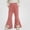 Pink, variant on SGFCWSX Girls Flare Pants, Elastic Waist Corduroy Bell Bottom Casual Trousers with Bow Pockets for Kids School Daily Wear Pink Size 7
