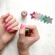 thumbnail image 5 of 12 limas desechables con forma de estrella para uñas, con purpurina, para dar forma y suavizar las uñas de los pies y las manos, 5 of 7