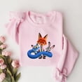 thumbnail image 3 of Zootopia 2025 Sweatshirt, Nick Wilde Sweatshirt, Judy Hopps Sweatshirt - Sizes S-5XL ,Art Print JSC, 3 of 6