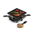 thumbnail image 1 of Swissmar Geneva Raclette Antiadhésive en Acier Inoxydable pour 4 Personnes, 1 of 11