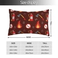 thumbnail image 2 of Fotbe Fire Extinguisher Funda de Almohada Decorativa Estilo Occidental, Lujo en Algodón, Fundas para Almohadas King, Cojín Estampado para Decoración del Hogar-20"x30", 2 of 6