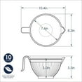 thumbnail image 4 of Nordic Ware Better Batter Bowl - White, 4 of 4