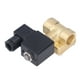 thumbnail image 2 of Válvula de aire de alta presión, válvula solenoide de latón eléctrica normalmente cerrada G1/4in, válvula solenoide de posición de vía, grado profesional, 2 of 8