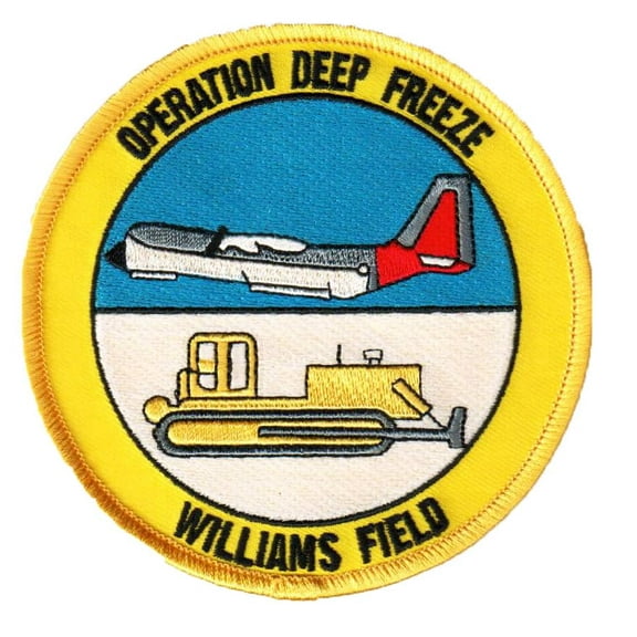Operation Deep Freeze Williams Fields Patch – Plastic Backing