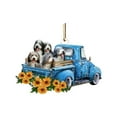 thumbnail image 1 of TIMIFIS The Towel Acrylic Car Puppy Pendant Auto Parts Key Pendant Backpack Pendant Small Car Accessories, 1 of 1