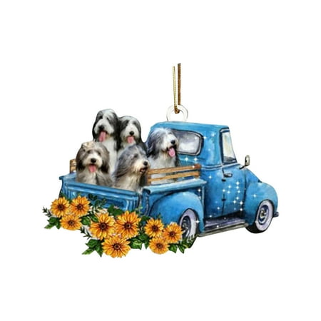 

Acrylic Car Puppy Pendant Auto Parts Key Pendant Backpack Pendant Small Animal