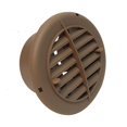 thumbnail image 1 of Registre Rond Chauffant & AC, Beige - Cartonné, 1 of 1