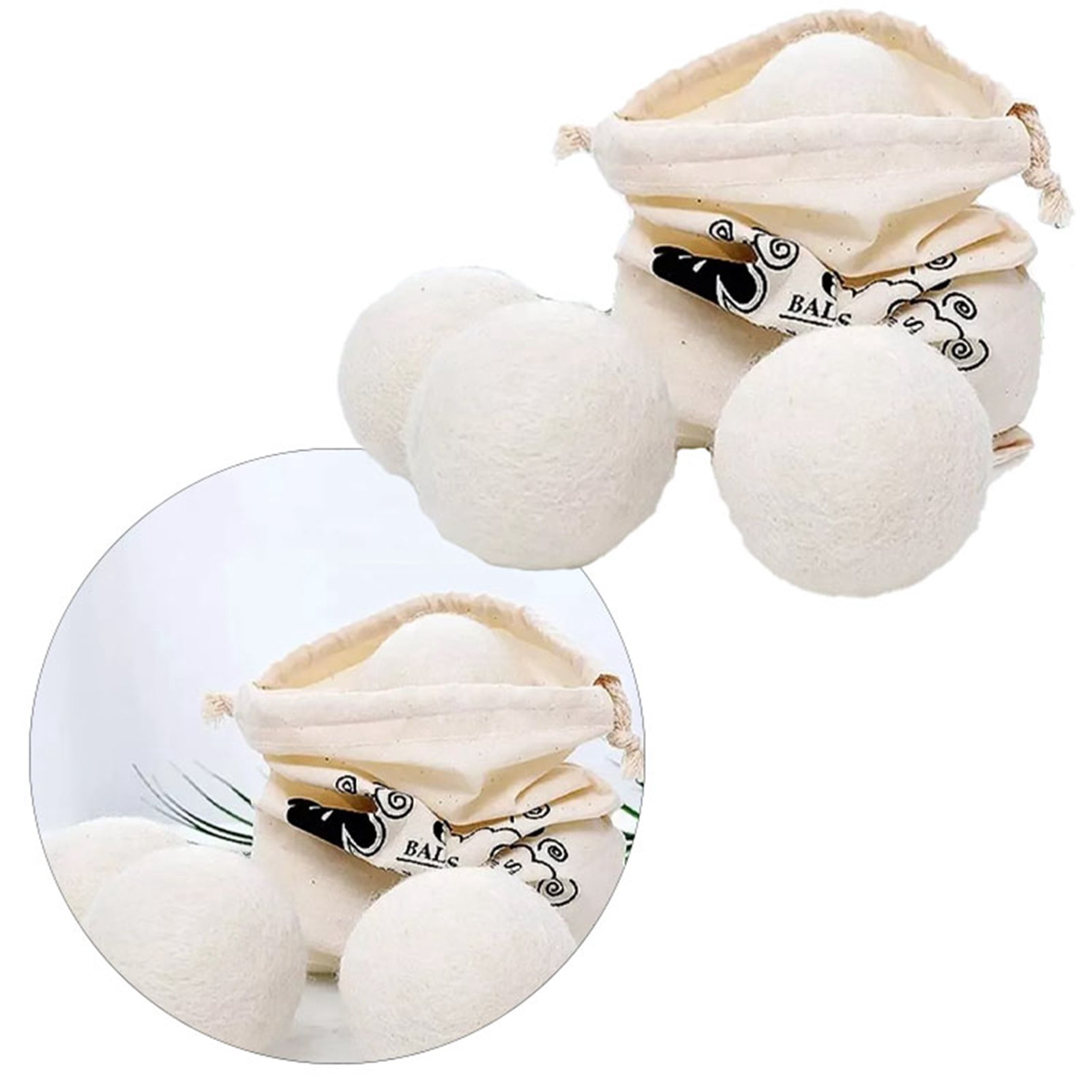 Tyenaza 6 Pcs Wool Dryer Balls, Wool Drying Balls High - View #2