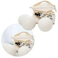 thumbnail image 4 of Bolas De Lavandería De Lana, Secador De Lana Natural De 6 Piezas Con Bolsa Con Cordón Para Lavar Ropa, 4 of 8
