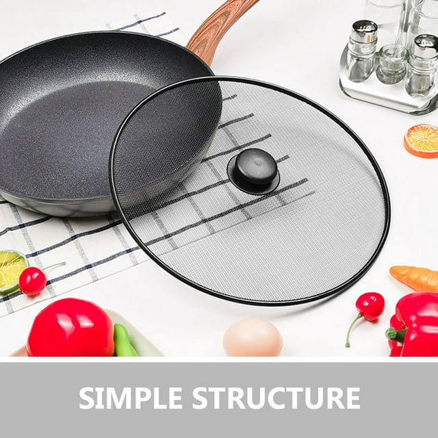 unbranded 2Ud Pantalla Para Sartén De Malla Acero Inoxidable Resistente Para Cocina