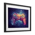 thumbnail image 2 of Stupell Industries Contemporary Futuristic Cosmic Game Controller Black Framed Print Under Glass, 20 x 14, by Creative Studio, 2 of 8
