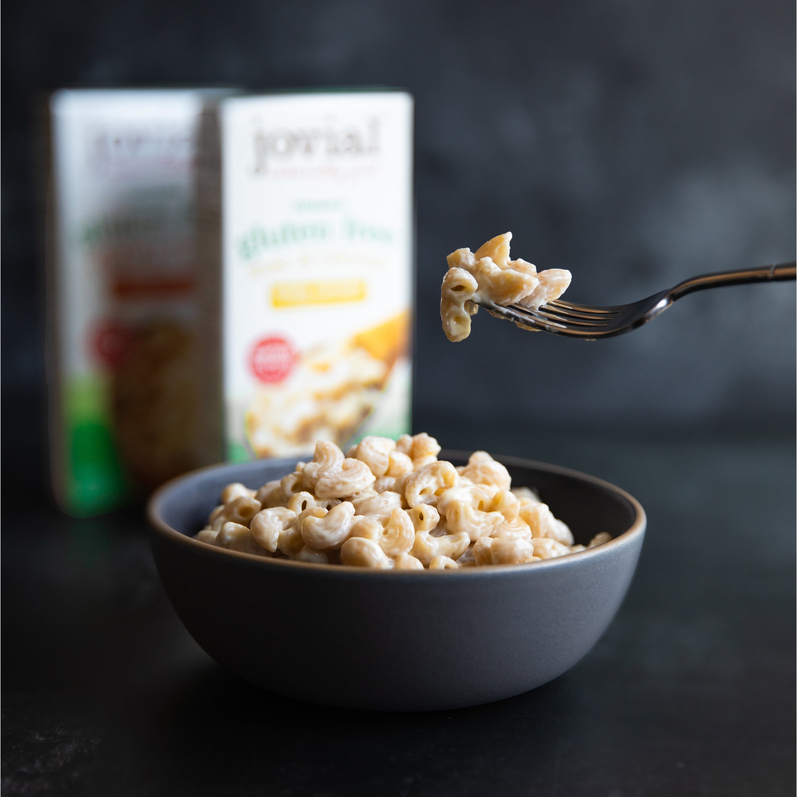 (4 pack) Jovial 100% Organic Gluten Free White Cheddar Box Mac & Cheese, Packaged Meal, 6 oz
