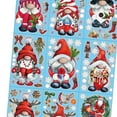 thumbnail image 6 of 9Pcs Christmas Window Clings Xmas Decal Glass Window Gifts Showcase Decal DIY Door Mural Xmas Stickers for Party Winter, 6 of 7