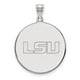 Argent Sterling LogoArt Louisiana State University XL Disc Pendentif – image 1 sur 3