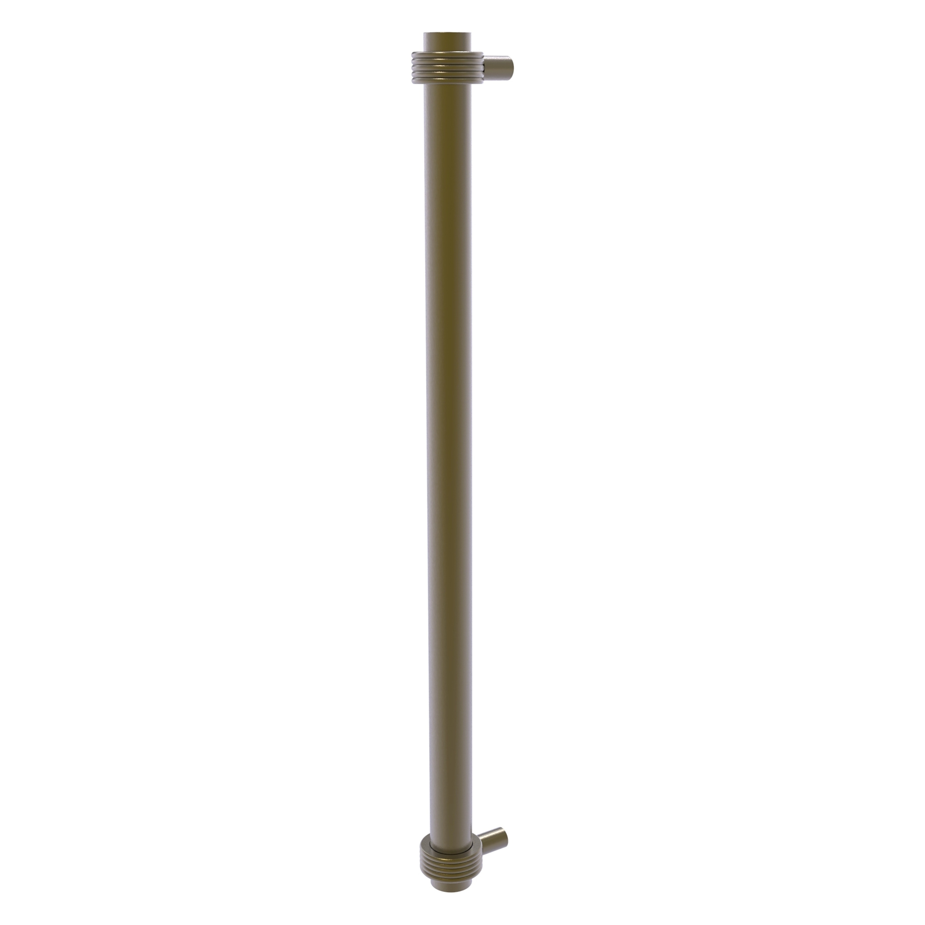 Allied Brass 18-in Refrigerator Pull with Groovy Accents, Satin Nickel - image 3 of 5