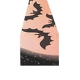 thumbnail image 4 of MKHERT Black Bats and Moon Table Runner for Kitchen Wedding Party Home Decor 14x72 inch, 4 of 4