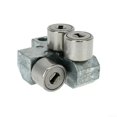 thumbnail image 1 of Rear metal guide block for bandsaw models 6225, 6230, 6232, part number 42280211, compatible with various models including the 6230 and 6236 series., 1 of 5