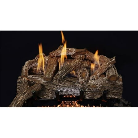 Grand Canyon VFRO24 24 in. Aged Red Oak Log Set - 10 Piece
