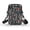 Butterfly Pattern Design, variant on 2 Zippers Travel Crossbody Purse Polyester, Vintage Small Crossbody Purse, Cat Paw Print Pattern