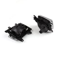 thumbnail image 3 of Sedan Front Bumper Clear Plastic Lens Fog Lights For 85-93 BMW E30 3-Series .A1, 3 of 5