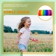 thumbnail image 2 of OULII 100Pcs Kids Safety Wrist Band Assorted Color Solid Design Party Favor, 2 of 7