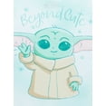 thumbnail image 3 of Star Wars Girls 4-12 & plus Baby Yoda/Super Soft/Long Sleeve/Polyester 2-piece Pajama Set, Blue, 3 of 4