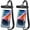 Black+Black, variant on TJS [2 Pack] Up to 7.5" Large Waterproof Phone Pouch Bag with Lanyard, IPX8 Waterproof Cellphone Underwater Dry Bag Case for iPhone 16 15 Pro Max 14 Pro 13 12 Galaxy S23 Ultra S22 Series (Blue Orange)
