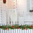 thumbnail image 5 of 8.2 FT LED Christmas Garland with Pinecones & Berries - 50 Warm White Battery Operated Lights, 8 Modes Prelit Garland for Indoor/Outdoor Holiday Door and Home Decor, 5 of 7