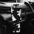 thumbnail image 5 of Halloween Ghost Tumbler with Handle Insulated Stainless Steel 40oz Tumbler Handle Lid Straw Halloween Mug for Hot Cold Drinks Gifts for Women Men, 5 of 5