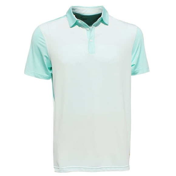 Head Sportswear Men's 2-Tone Dot Print Polo Shirt, Medium White/Ocean
