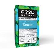 Good Nature Healthy Detox Tea, 1.058 OZ, 20 Individually Wrapped Tea Bags