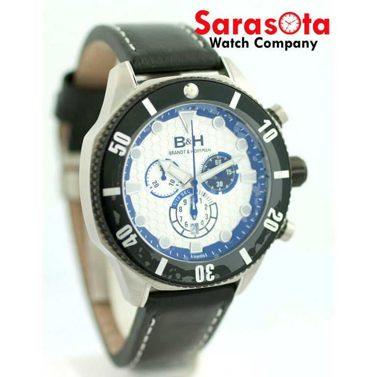 Brandt & hoffman pythagoras cheap men's swiss chronograph watch