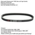 thumbnail image 2 of Premium Drive Belt 23100-KM1-671 For Honda CH250 Elite CN250 Helix Spazio, 2 of 5