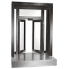 CRL BFW2DU Dark Bronze Manual Flush Mount Bi-Fold Service Window