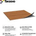 thumbnail image 5 of Mirador 111S Takasho Outdoor Pergola Aluminum Deco Wall Panorama 1/3 10' Side, Wood Grain (Not Pergola), 5 of 7