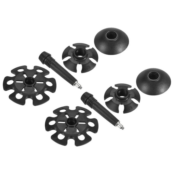 Uxcell Trekking Pole Accessories Set Walking Hiking Stick Snow Mud Baskets 1 Set