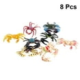 thumbnail image 4 of 8 Pcs Modèle en Plastique Simulation Crabe de Mer Modèle Animal Jouet Éducatif pour Enfants (Crabe), 4 of 6