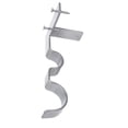 thumbnail image 2 of No-Drill Double Curtain Rod Brackets, 4-Pack, 5/8 and 1 Inch Cups, 2 of 7