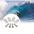 thumbnail image 3 of Vis et Écrous de Rail de Kayak en Acier Inoxydable Kit de Remplacement pour Kayak, Canot, Rails de Bateau, 3 of 8
