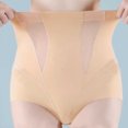 thumbnail image 2 of Daznico Womens Underwear - High Waist Postpartum Body Pants Plus Size Lifting Shapewear for Women - Panties for Women,Color:Yellow,Size:3XL, 2 of 5
