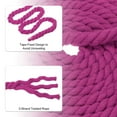 thumbnail image 3 of Uxcell 1/2"x16' Natural Twisted Cotton Rope 3 Strand Soft Craft Rope with Drawstring Bag Rose Red 2 Pack, 3 of 6