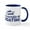White/Navy Inside, variant on CafePress - I'd Rather Be Boating Mug - 11 oz Ceramic Mug - Novelty Coffee Tea Cup
