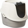 thumbnail image 2 of No-Mess Hooded Enclosed Cat Litter Box, Large, Multicolor, 24 in x 18 in x 17 in, 2 of 6
