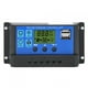 thumbnail image 1 of Controlador de carga solar, controlador de panel solar LCD Salida USB dual Controlador de panel solar Controlador de carga de batería solar Robusto y resistente NikouMX herramienta, 1 of 8