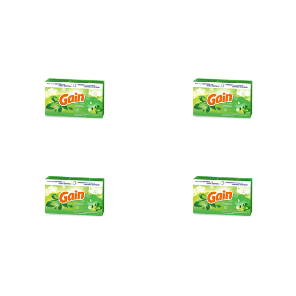 Gain Original Sheets 15 ct – 4 Pack (4×15 Sheets)