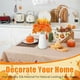 thumbnail image 4 of Ramo de Flores Artificiales de Otoño | Corona de Calabaza con Hojas de Arce para Acción de Gracias | Hojas de Plástico Realistas | Decoración Duradera de Temporada para El Hogar, La Oficina y Hallowe, 4 of 6