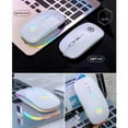 thumbnail image 4 of Zupora Bluetooth Wireless Mouse, Compatible With Laptop Lightweight Portable Colorful Light Rechargeable Mute, 4 of 7